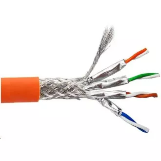 Kabel S/FTP LEXI-Net, Cat6A, LS0H, B2ca-s1a, d0, a1, pomarańczowy, 500 m, szpula Kabel S/FTP LEXI-Net, Cat6A, LS0H, B2ca-s1a, d0, a1, pomarańczowy, 500 m, szpula