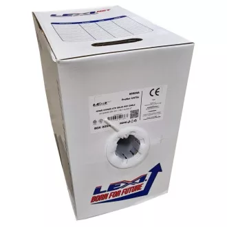 Kabel UTP LEXI-Net Cat5E, przewód, PVC, biały, 305m, pudełko