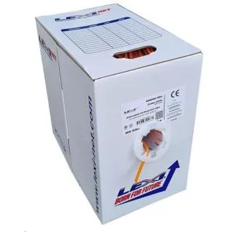 Kabel UTP LEXI-Net Cat5E, przewód, LS0H B2ca-s1a, d0, a1, pomarańczowy, 305 m, opakowanie Kabel UTP LEXI-Net Cat5E, przewód, LS0H B2ca-s1a, d0, a1, pomarańczowy, 305 m, opakowanie