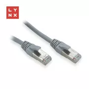 Kabel krosowy LYNX FTP Cat5e PVC, CCA, 2m, szary