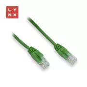 Kabel krosowy LYNX UTP Cat5e, PVC, CCA, 5m, zielony