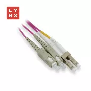 LYNX duplex patch cable MM, OM4, LC/SC, 50/125µm, 2m