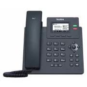Telefon IP Yealink SIP-T31P, grafika 2, 3" 132x64, 2x RJ45 10/100, PoE, 2x SIP, z adapterem