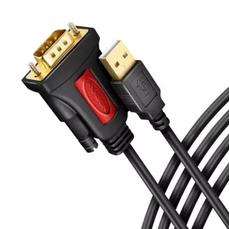 AXAGON ADS-1PSN, adapter / kabel szeregowy USB-A 2.0 do RS-232 DB9-M Prolific 1,5 m