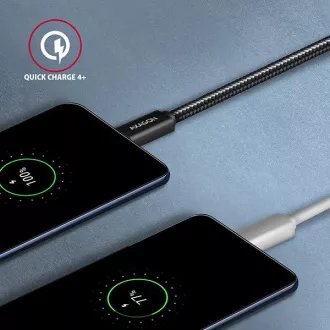 AXAGON BUCM32-CM15AB, kabel SPEED USB-C <-> USB-C, 1,5 m, USB 20 Gb/s, PD 100 W 5 A, 4K HD, ALU, oplot, czarny AXAGON BUCM32-CM15AB, kabel SPEED USB-C <-> USB-C, 1,5 m, USB 20 Gb/s, PD 100 W 5 A, 4K HD, ALU, oplot, czarny