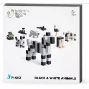Zestaw magnetyczny PIXIO Black & White Animals