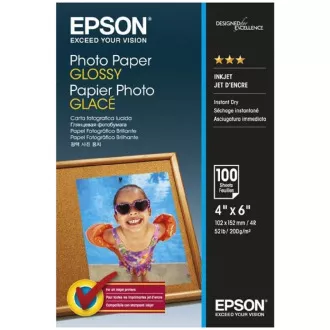 Papier EPSON Photo Glossy 10x15cm 100 arkuszy