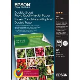 Papier EPSON A4 - dwustronny papier fotograficzny do drukarek atramentowych A4 50 arkuszy Papier EPSON A4 - dwustronny papier fotograficzny do drukarek atramentowych A4 50 arkuszy