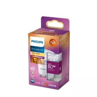 Żarówka PHILIPS LED CLA 80W GU10 CRI90 WW 36D WGD SRT4 Żarówka PHILIPS LED CLA 80W GU10 CRI90 WW 36D WGD SRT4