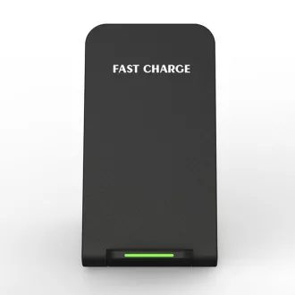 1stCOOL Wireless QI Charger H18, składana podstawka, USB-C, czarna
