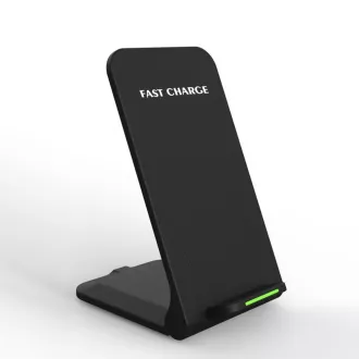 1stCOOL Wireless QI Charger H18, składana podstawka, USB-C, czarna