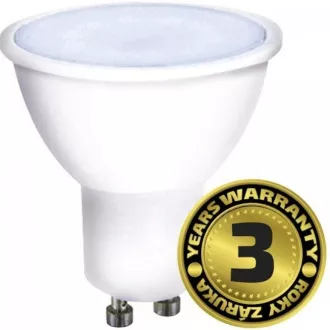 Żarówka LED Solight, spot, 7W, GU10, 6000K, 595lm, biała