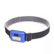 Latarka czołowa Solight LED COB, 3W, niebieska
