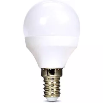 Żarówka LED Solight, miniglob, 6W, E14, 4000K, 510lm, biała