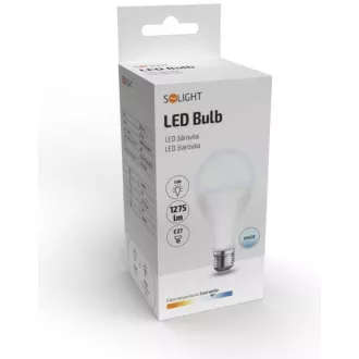 Żarówka LED Solight, klasyczny kształt, 15W, E27, 6000K, 220°, 1275lm