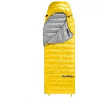 Naturehike śpiwór puchowy CW400 750FP 930g rozm. L - żółty Naturehike śpiwór puchowy CW400 750FP 930g rozm. L - żółty