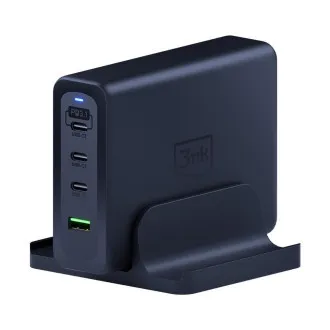 3mk Charging Station - Hyper Charging Station, 240 W, GaN, 3x USB-C 1x USB-A 3mk Charging Station - Hyper Charging Station, 240 W, GaN, 3x USB-C 1x USB-A