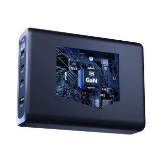 3mk Charging Station - Hyper Charging Station, 240 W, GaN, 3x USB-C 1x USB-A 3mk Charging Station - Hyper Charging Station, 240 W, GaN, 3x USB-C 1x USB-A
