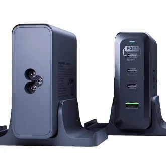 3mk Charging Station - Hyper Charging Station, 240 W, GaN, 3x USB-C 1x USB-A 3mk Charging Station - Hyper Charging Station, 240 W, GaN, 3x USB-C 1x USB-A