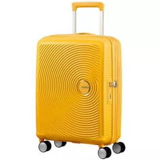 American Tourister Soundbox SPINNER 55/20 EXP TSA Złoty żółty American Tourister Soundbox SPINNER 55/20 EXP TSA Złoty żółty