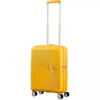 American Tourister Soundbox SPINNER 55/20 EXP TSA Złoty żółty American Tourister Soundbox SPINNER 55/20 EXP TSA Złoty żółty