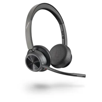 Bezprzewodowy zestaw słuchawkowy Poly Voyager 4320, adapter BT700 USB-C, stereo Bezprzewodowy zestaw słuchawkowy Poly Voyager 4320, adapter BT700 USB-C, stereo