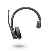 Bezprzewodowy zestaw słuchawkowy Poly Voyager 4310 MS Teams, adapter BT700 USB-A, mono, podstawka ładująca