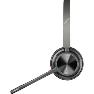 Bezprzewodowy zestaw słuchawkowy Poly Voyager 4320, adapter BT700 USB-A, zestaw stereo, podstawka ładująca Bezprzewodowy zestaw słuchawkowy Poly Voyager 4320, adapter BT700 USB-A, zestaw stereo, podstawka ładująca