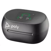 Zestaw słuchawkowy bluetooth Poly Voyager Free 60 , adapter BT700 USB-C, dotykowe etui ładujące, czarny