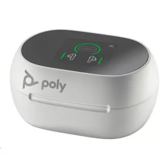Zestaw słuchawkowy bluetooth Poly Voyager Free 60 , adapter BT700 USB-A, dotykowe etui ładujące, biały
