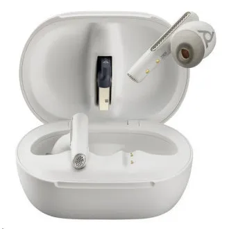 Zestaw słuchawkowy bluetooth Poly Voyager Free 60 , adapter BT700 USB-A, dotykowe etui ładujące, biały Zestaw słuchawkowy bluetooth Poly Voyager Free 60 , adapter BT700 USB-A, dotykowe etui ładujące, biały