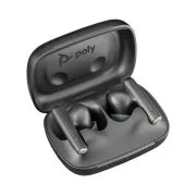 Zestaw słuchawkowy bluetooth Poly Voyager Free 60, adapter BT700 USB-A, etui ładujące, czarny