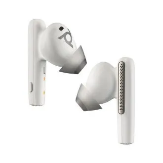Zestaw słuchawkowy bluetooth Poly Voyager Free 60, adapter BT700 USB-C, etui ładujące, biały Zestaw słuchawkowy bluetooth Poly Voyager Free 60, adapter BT700 USB-C, etui ładujące, biały