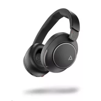 Bezprzewodowy zestaw słuchawkowy Poly Voyager Surround 80, adapter BT700 USB-C, adapter USB-C/A, stereo