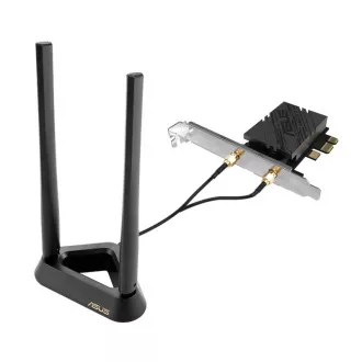 Karta sieciowa ASUS WiFi PCIe PCE-BE92BT, karta sieciowa Wi-Fi 7, Bluetooth 5.4