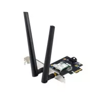 Karta ASUS PCE-BE6500 WiFi 7 PCIe, Bluetooth 5.4, gniazdo PCIe 1x, WPA3