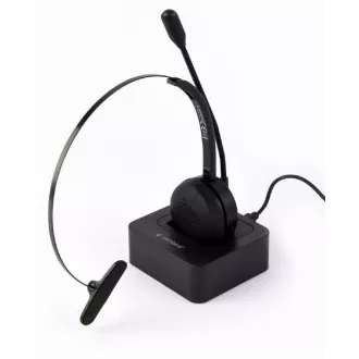Zestaw słuchawkowy GEMBIRD BTHS-M-01, odpowiedni dla call center, mikrofon, Bluetooth, czarny Zestaw słuchawkowy GEMBIRD BTHS-M-01, odpowiedni dla call center, mikrofon, Bluetooth, czarny