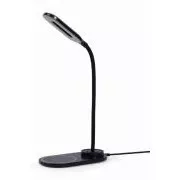 Bezprzewodowa ładowarka QI GEMBIRD, 10 W, z podświetleniem LED, czarna