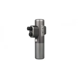 Pistolet do masażu KiCA Pro, ekran dotykowy, 3 tryby, 3 głowice, podwójna penetracja, wykonany z aluminium lotniczego, szary Pistolet do masażu KiCA Pro, ekran dotykowy, 3 tryby, 3 głowice, podwójna penetracja, wykonany z aluminium lotniczego, szary