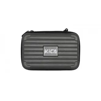 Pistolet do masażu KiCA Pro, ekran dotykowy, 3 tryby, 3 głowice, podwójna penetracja, wykonany z aluminium lotniczego, szary Pistolet do masażu KiCA Pro, ekran dotykowy, 3 tryby, 3 głowice, podwójna penetracja, wykonany z aluminium lotniczego, szary
