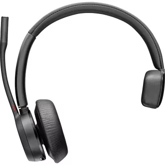 Bezprzewodowy zestaw słuchawkowy Poly Voyager 4310, adapter BT700 USB-A/C, mono
