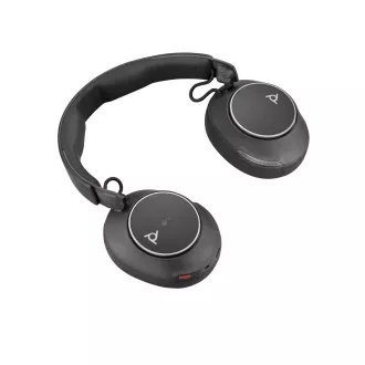 Bezprzewodowy zestaw słuchawkowy Poly Voyager Surround 80 MS Teams, adapter USB-C/A, stereo