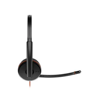 Zestaw słuchawkowy Poly Blackwire 3220, adapter USB-C/A, stereo Zestaw słuchawkowy Poly Blackwire 3220, adapter USB-C/A, stereo