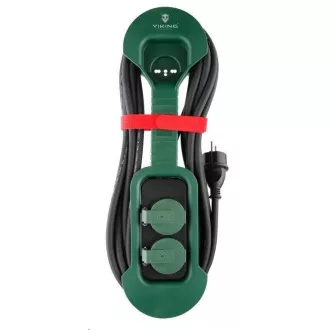 Przedłużacz Viking R280, 2x AC 230V, IP44, długość 8 m