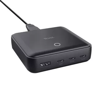 Zasilacz TRUST MAXO 100W, 3x USB-C, 1xUSB-A