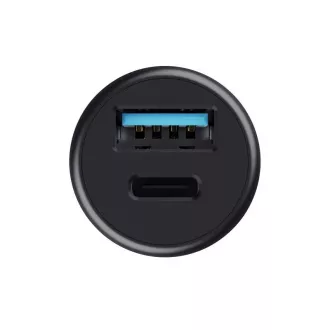 Ładowarka samochodowa TRUST MAXO 38W, 1x USB-C, 1x USB
