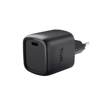 Ładowarka TRUST GaN Charger MAXO 30W, USB-C, czarna