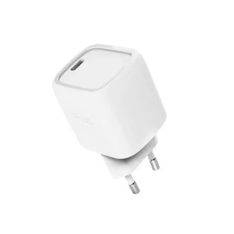 Ładowarka TRUST GaN Charger MAXO 30W, USB-C, biała