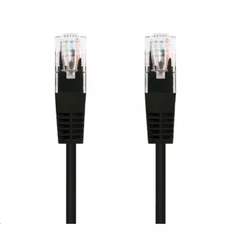 C-TECH patchcord Cat5e, UTP, czarny, 5m