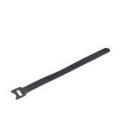 Paski na rzep C-Tech CABLEXPERT, 210 mm, czarne, 100 sztuk w opakowaniu